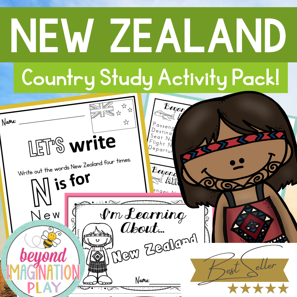 New Zealand Country Study Activity Pack