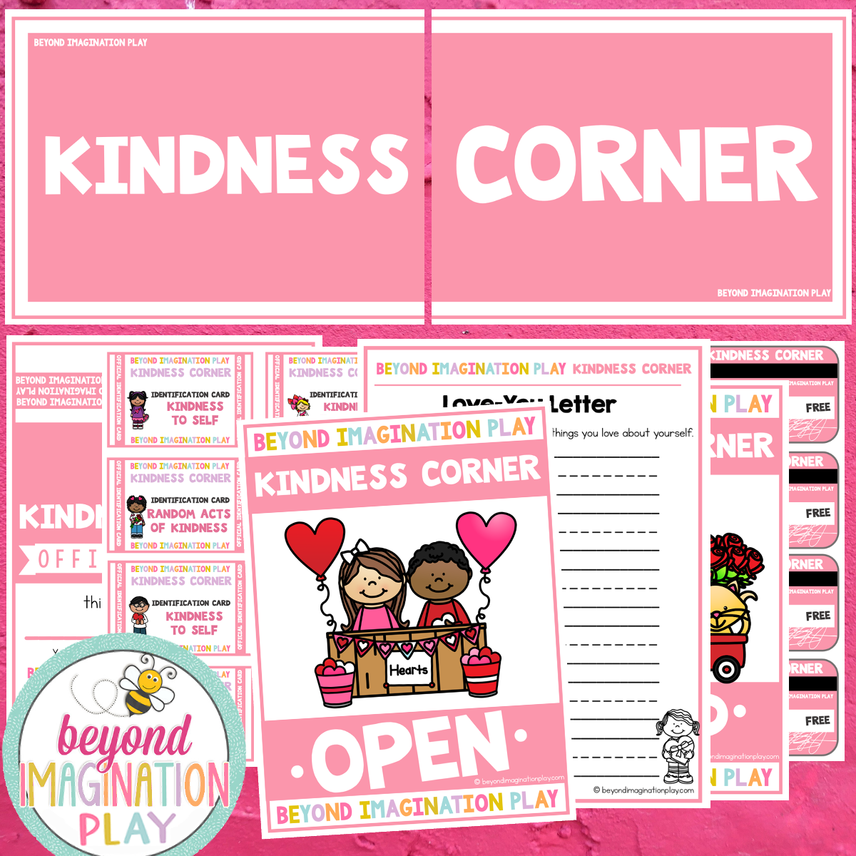 Kindness Corner Play Pretend Pack