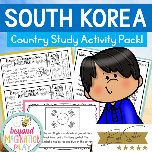 South Korea Country Study Activity Pack