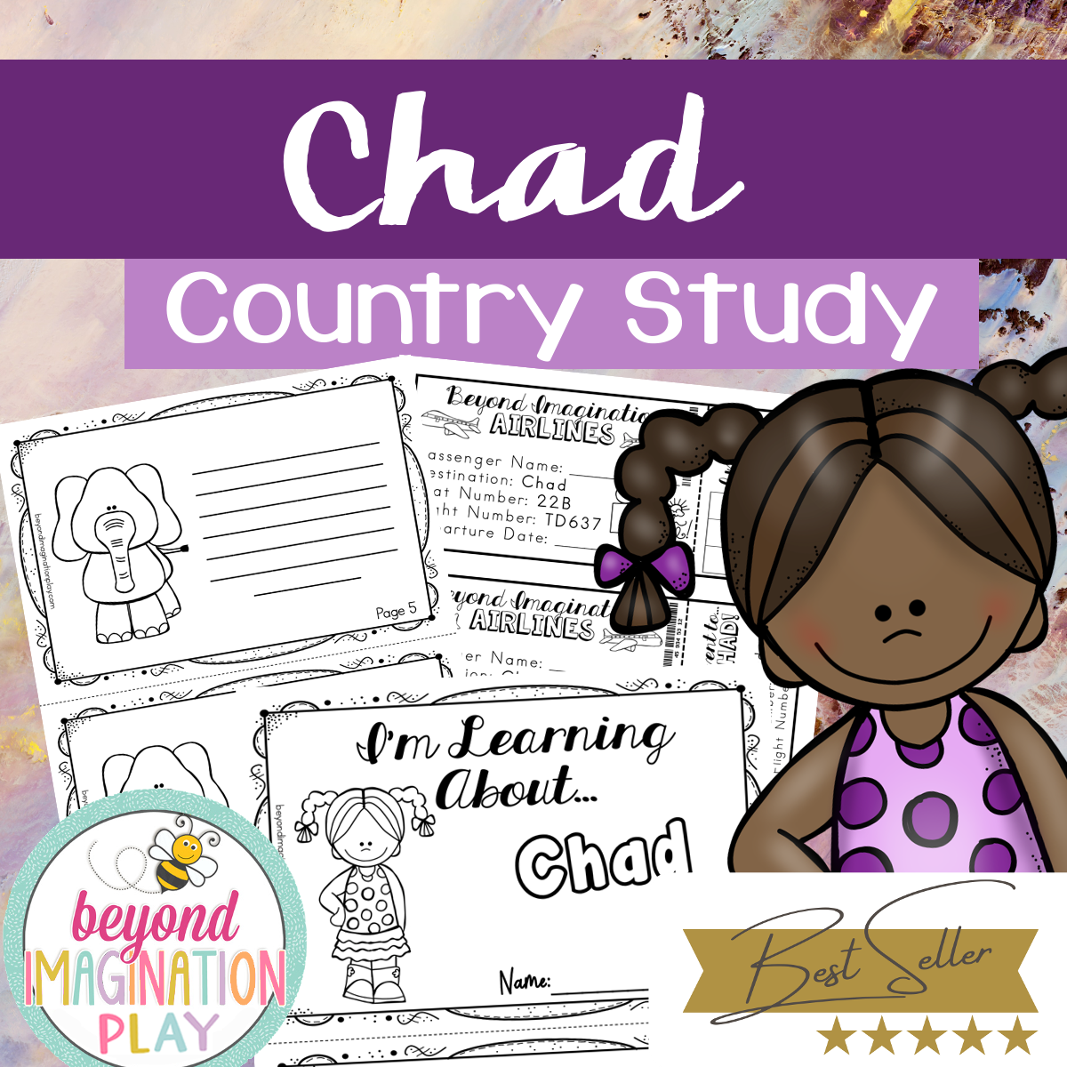 Chad Country Study Activity Pack