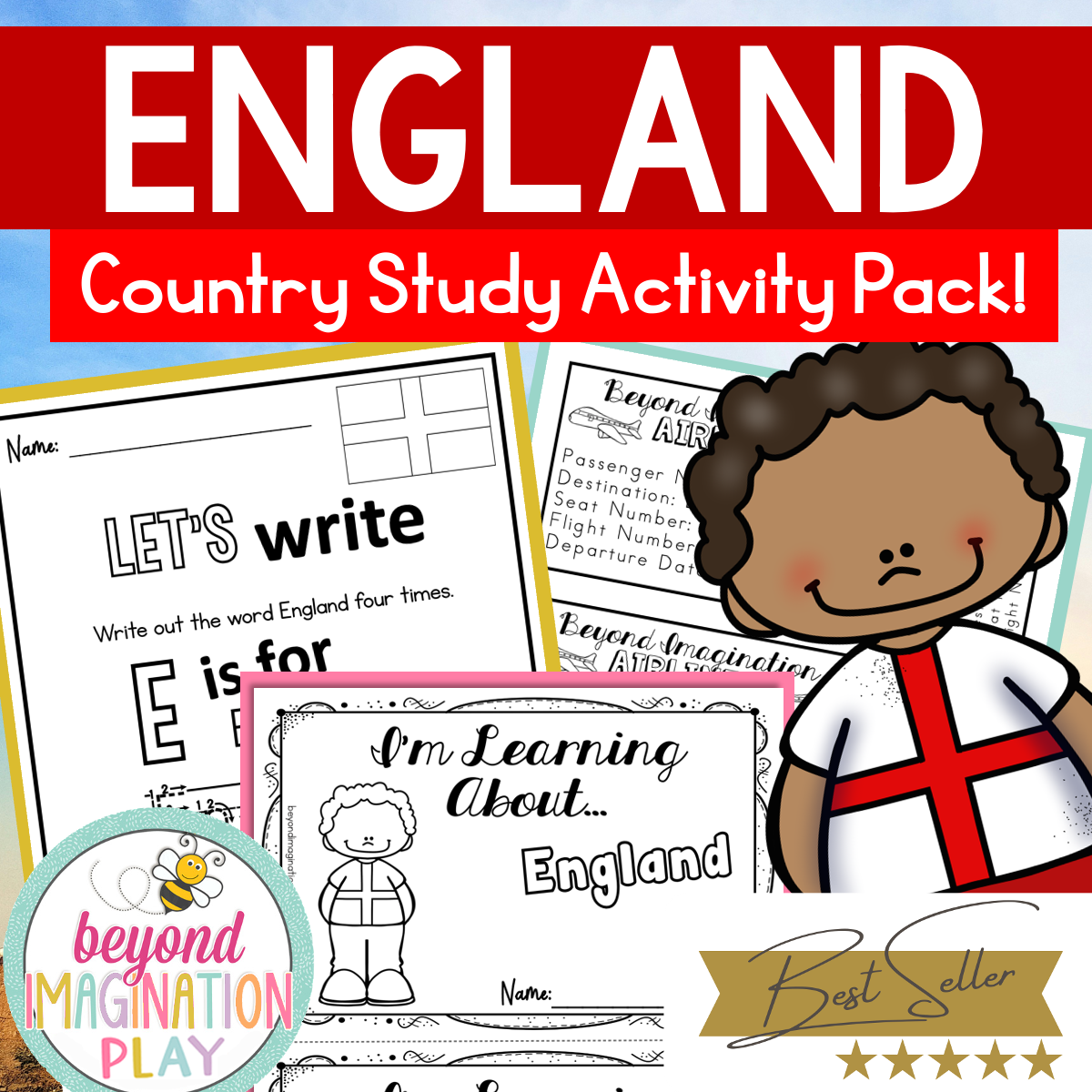England Country Study Activity Pack