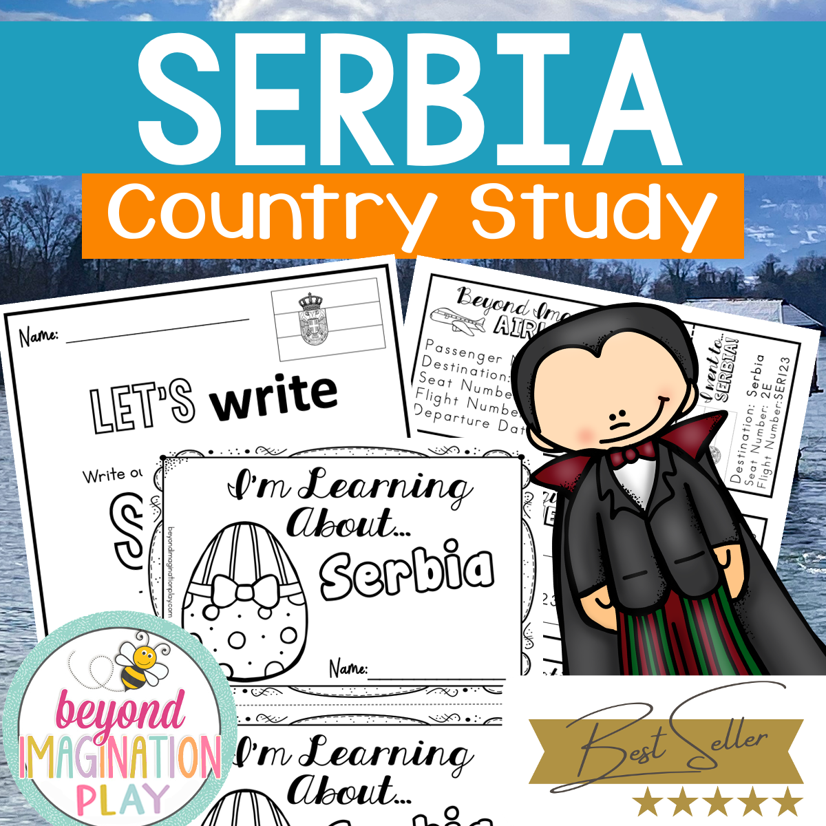 Serbia Country Study Activity Pack