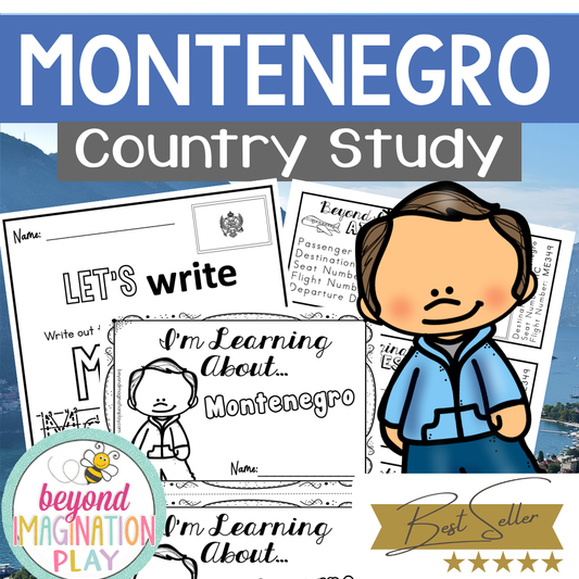 Montenegro Country Study Activity Pack