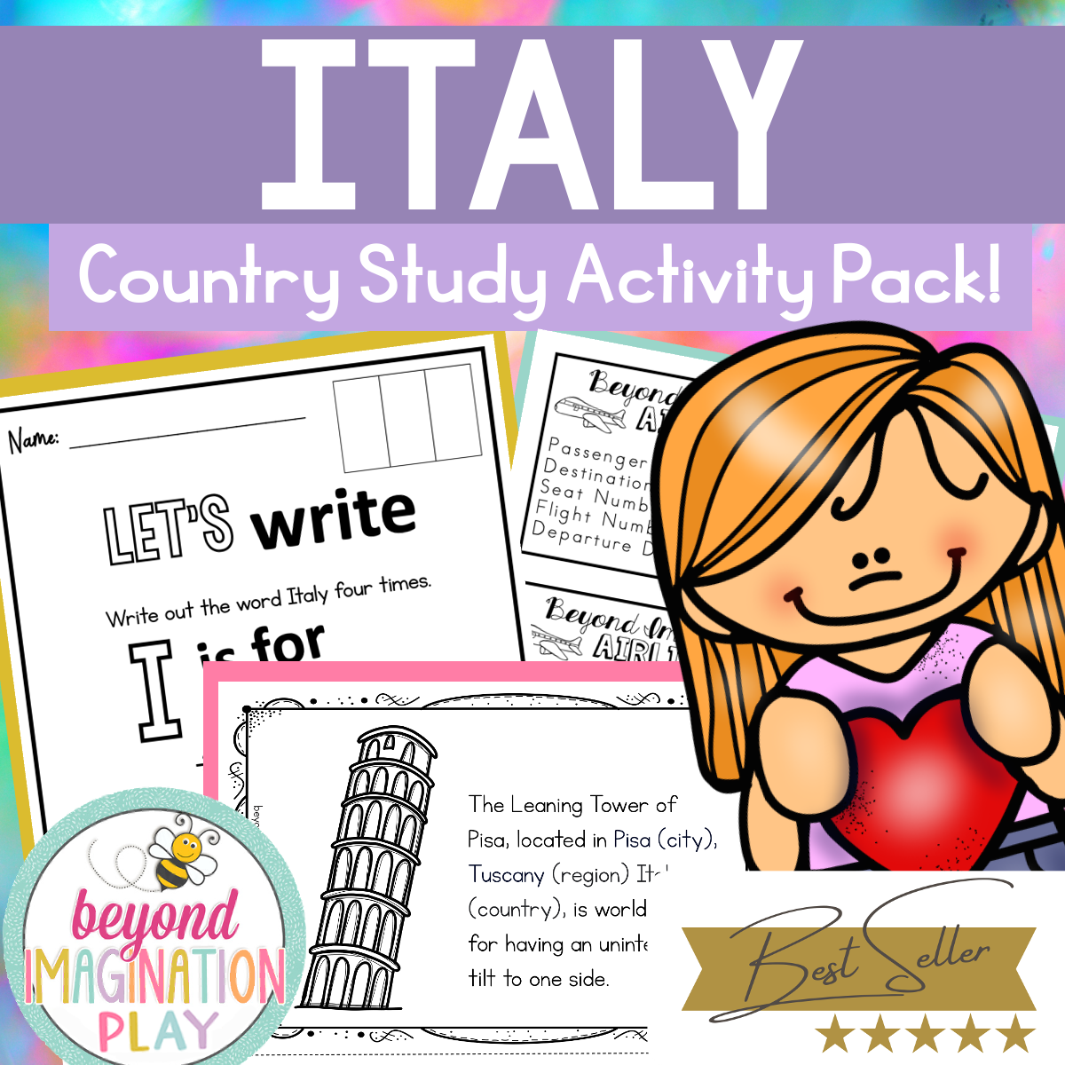 Italy Country Study Activity Pack
