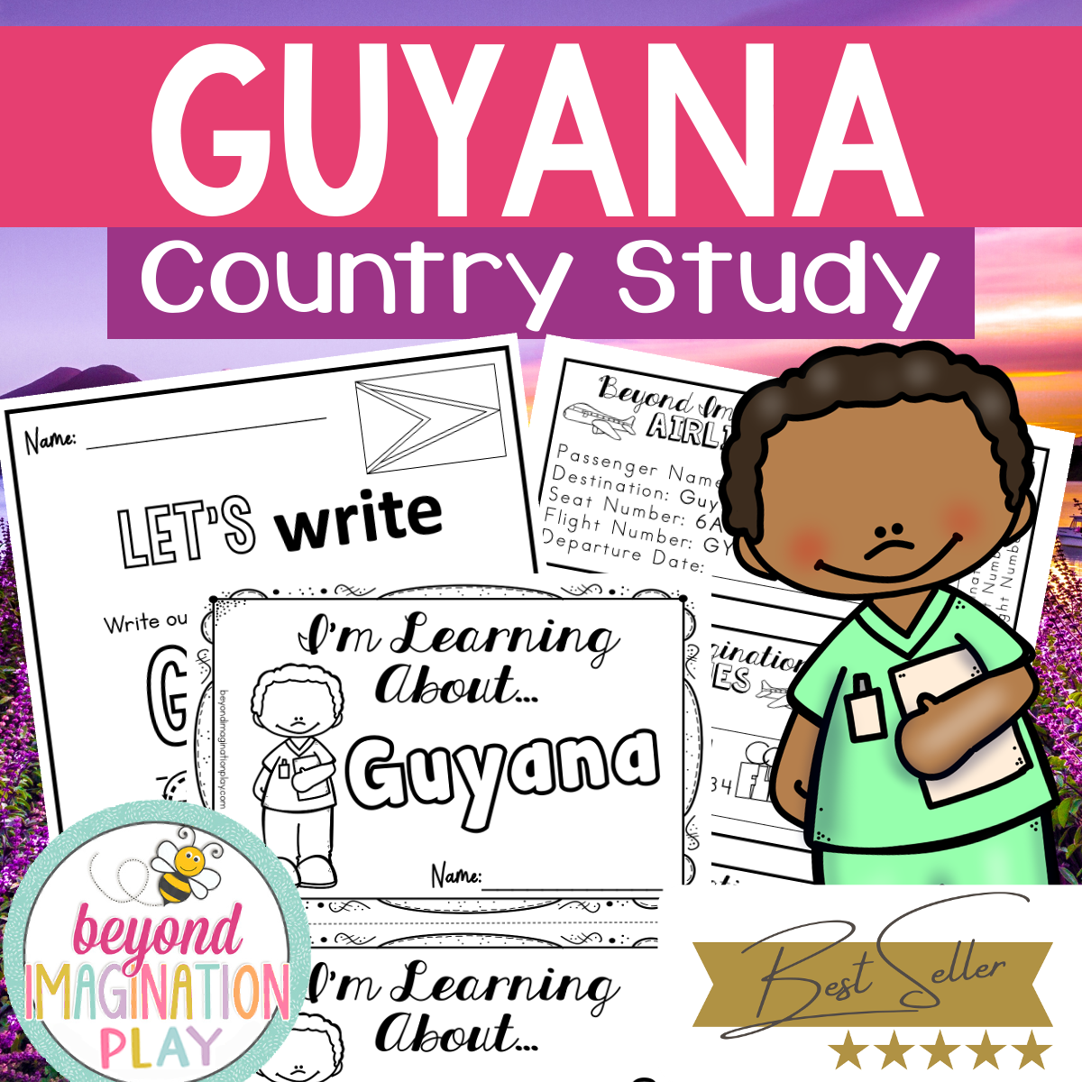 Guyana Country Study Activity Pack