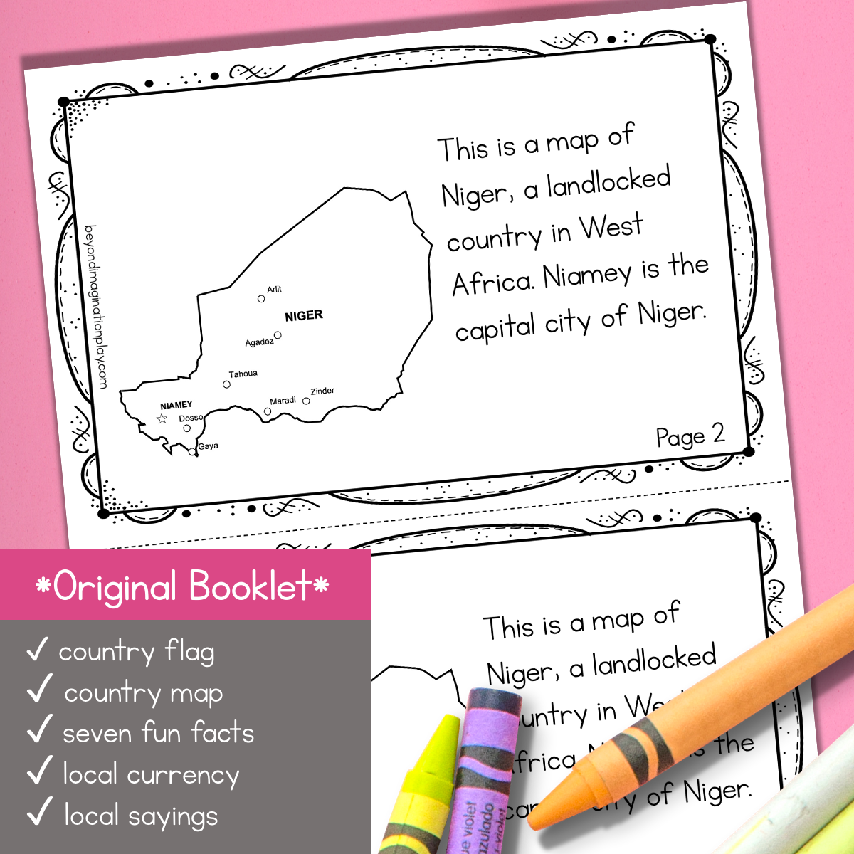 Niger Country Study Activity Pack