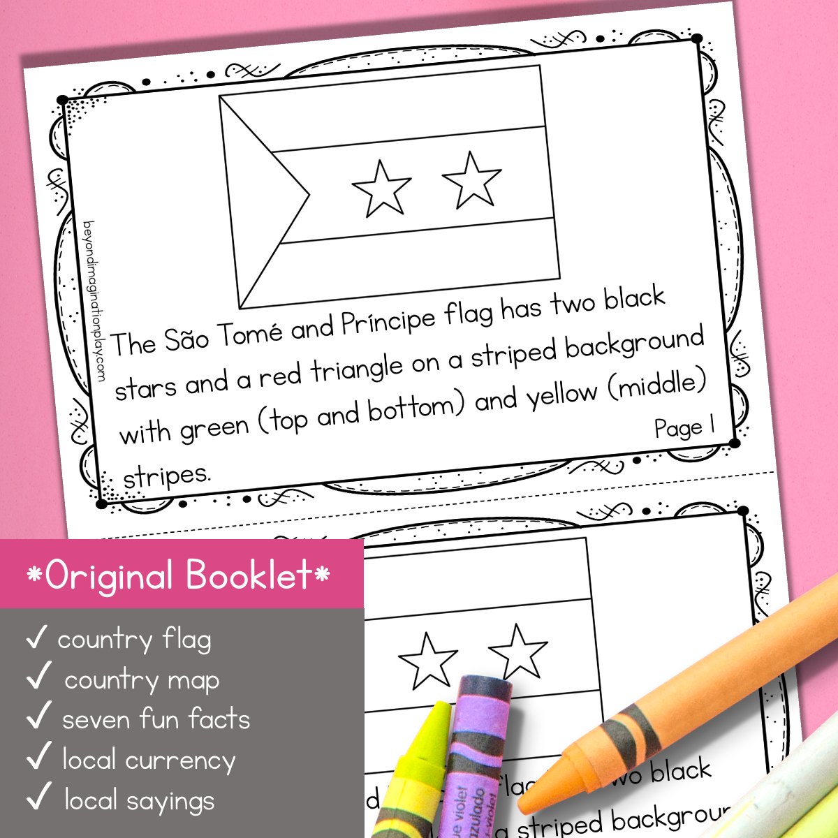 São Tomé and Príncipe Country Study Activity Pack