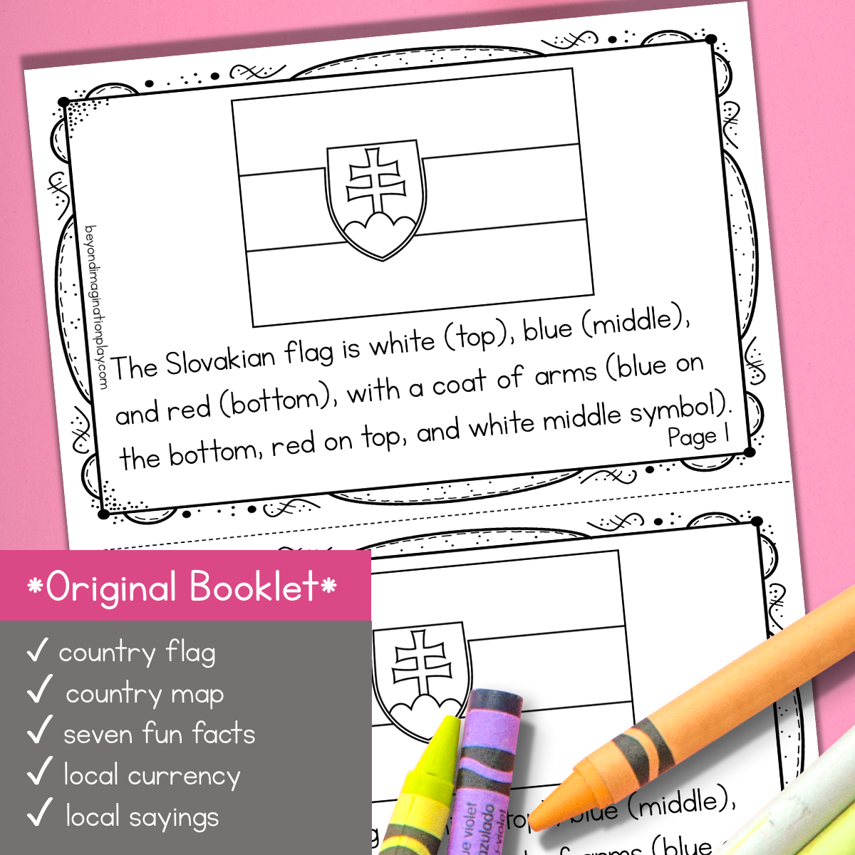 Slovakia Country Study Activity Pack