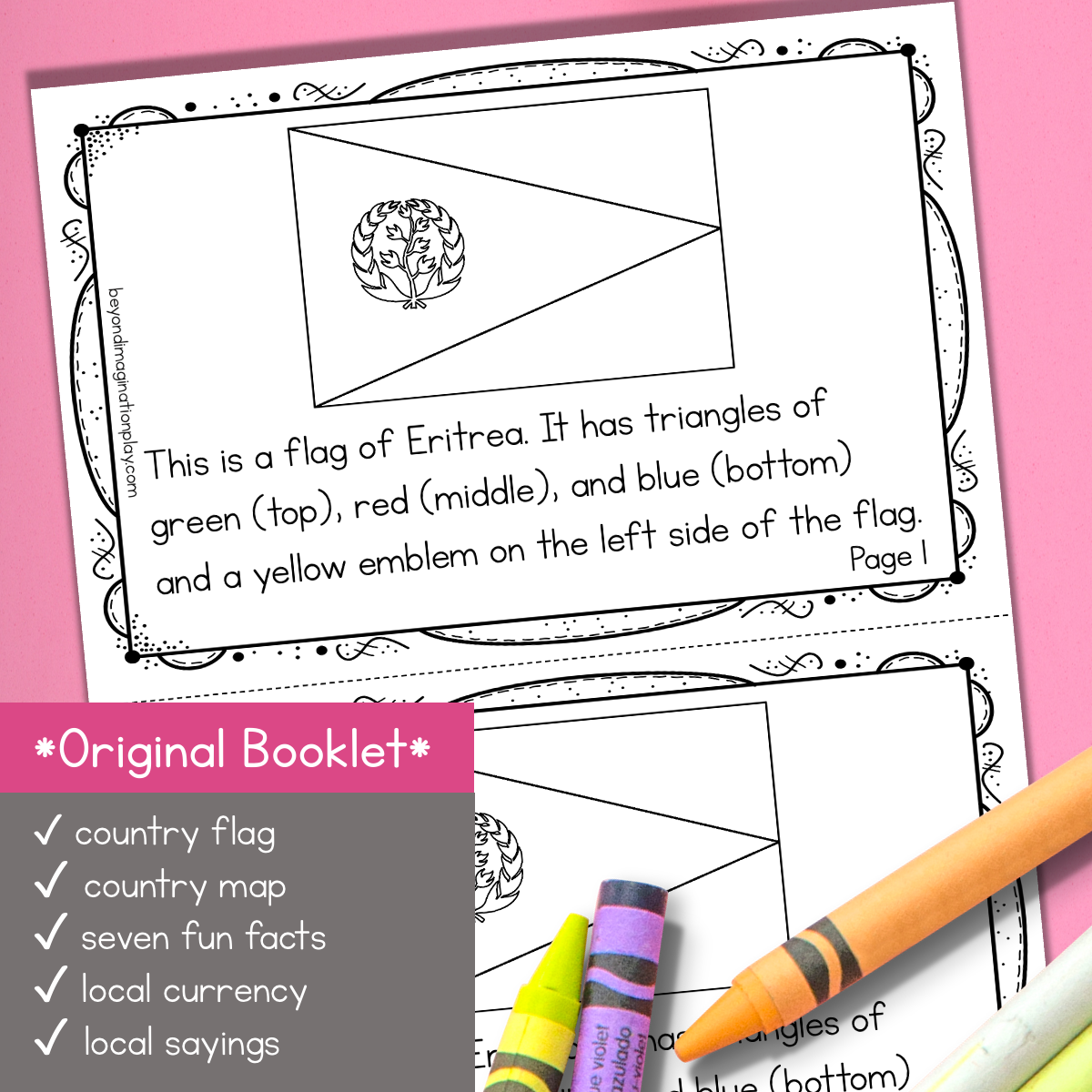 Eritrea Country Study Activity Pack