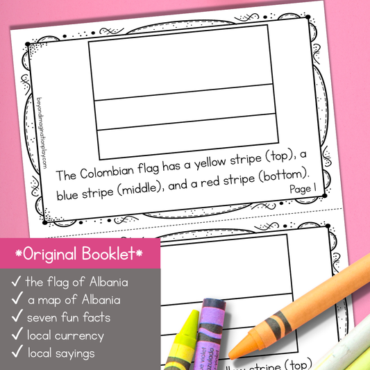 Colombia Country Study Activity Pack