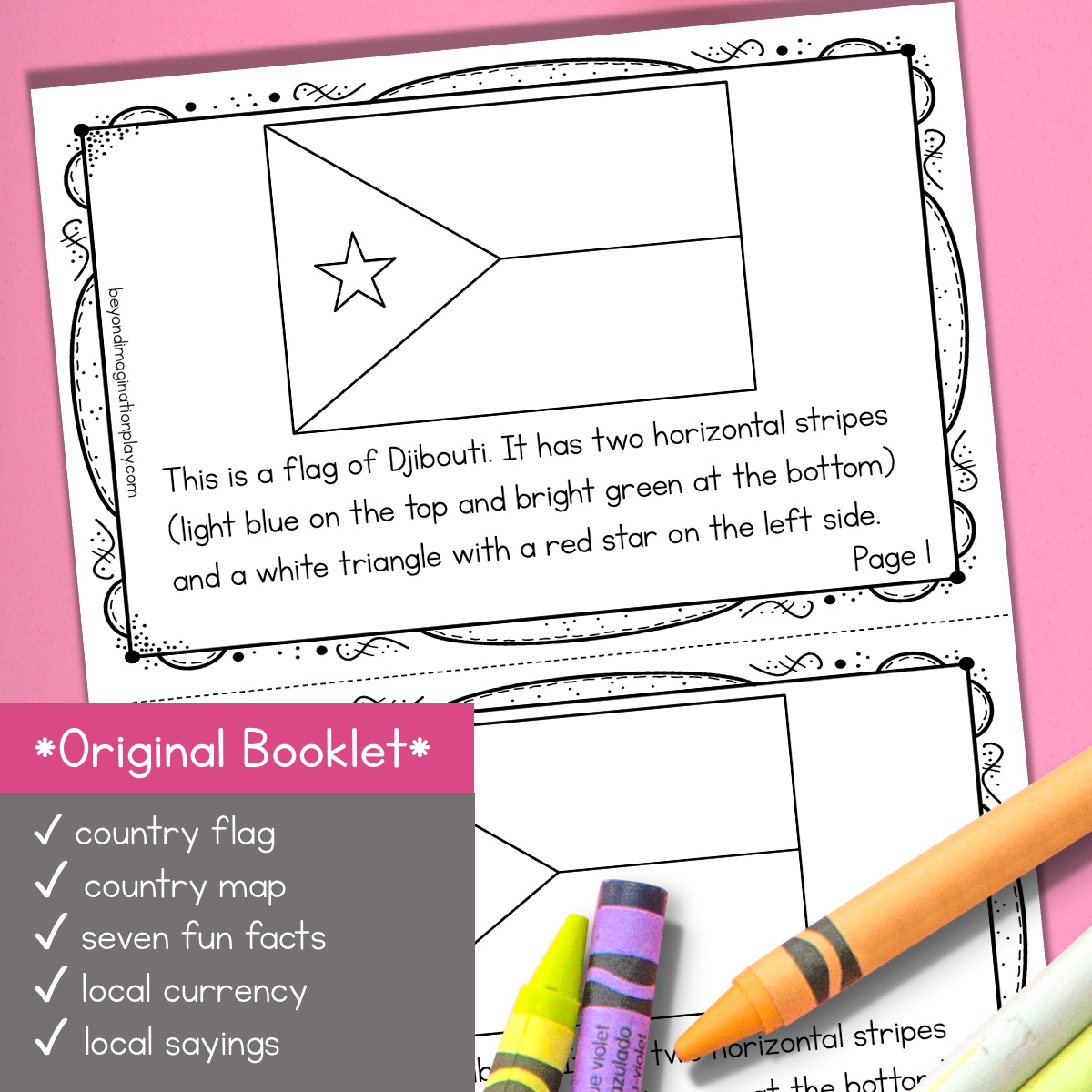 Djibouti Country Study Activity Pack