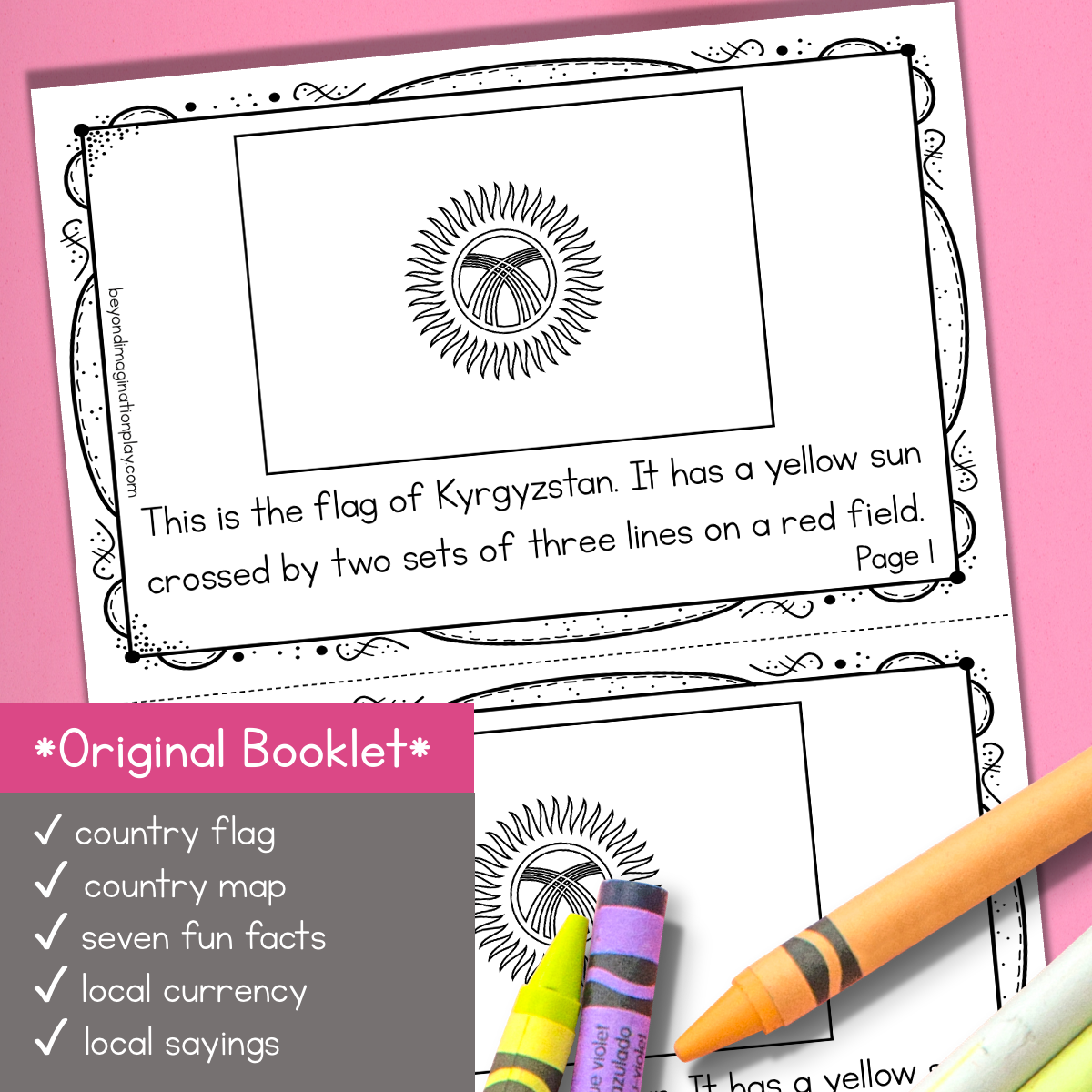 Kyrgyzstan Country Study Activity Pack