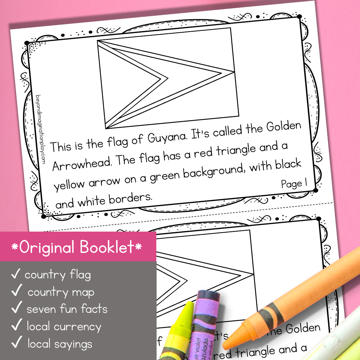 Guyana Country Study Activity Pack