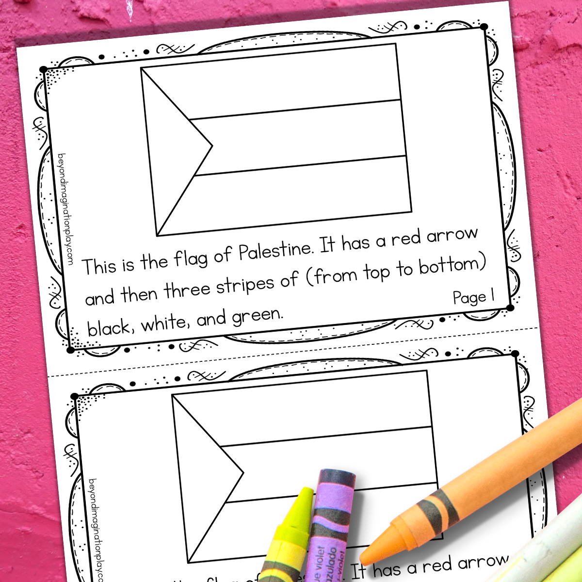 Palestine Country Study Activity Pack