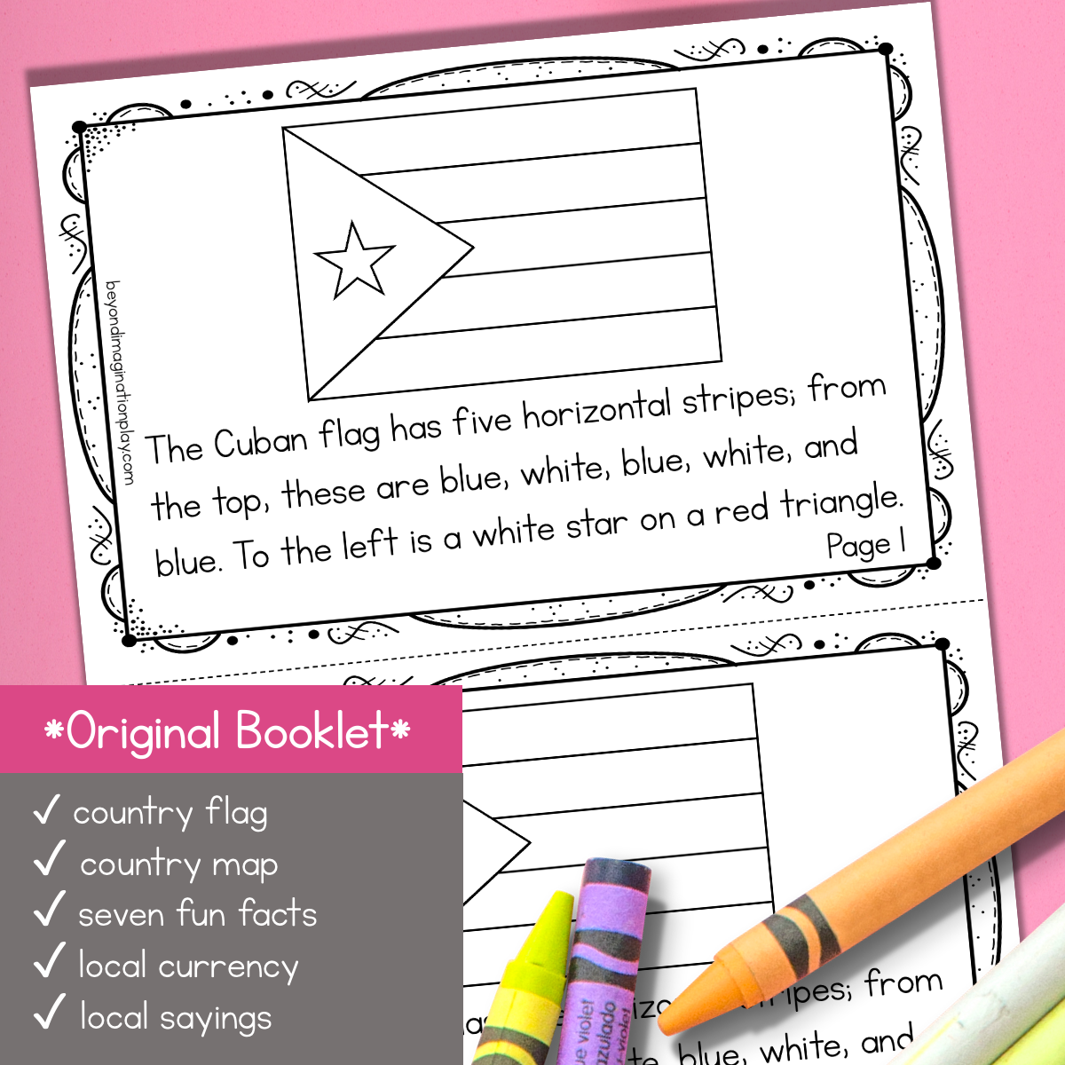 Cuba Country Study Activity Pack
