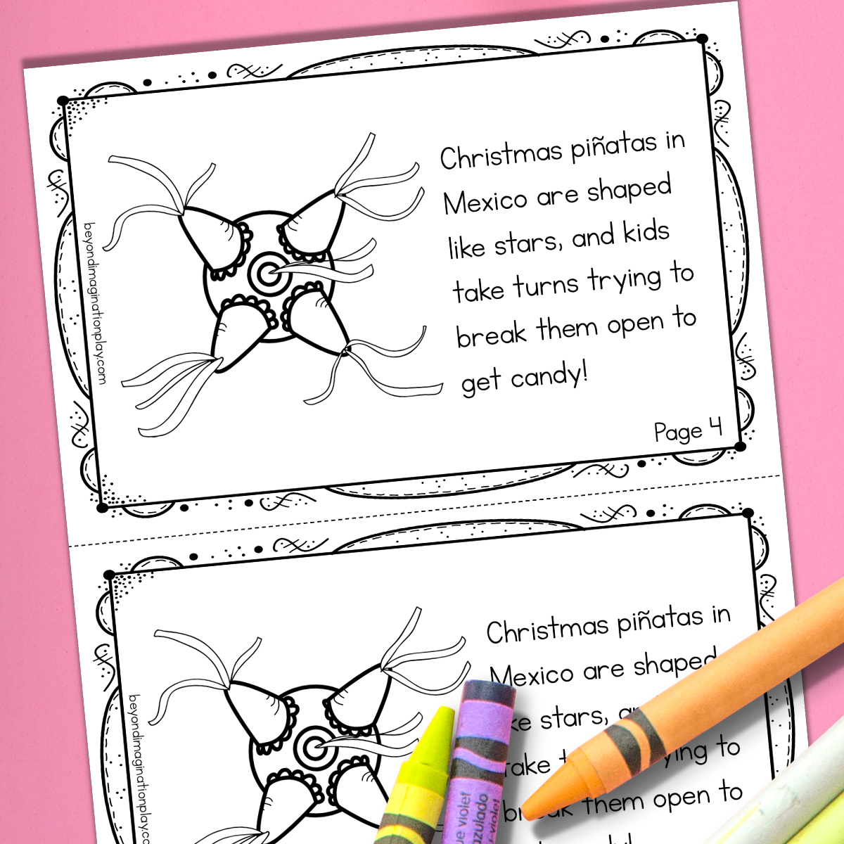Christmas in Mexico Activity Pack