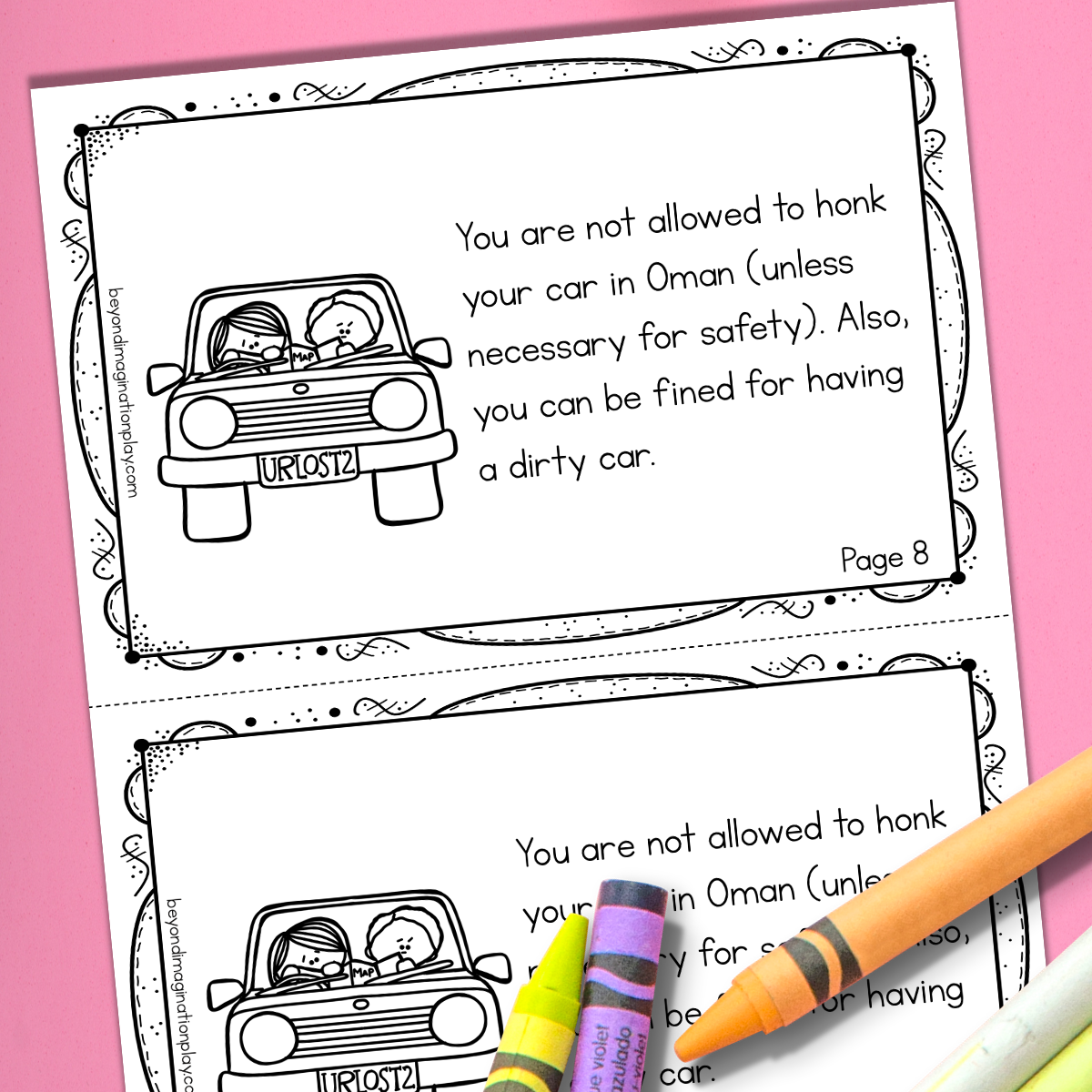 Oman Country Study Activity Pack