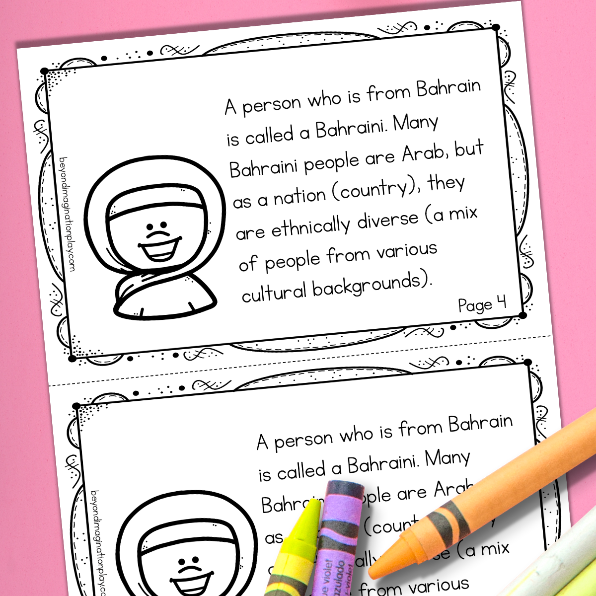 Bahrain Country Study Activity Pack