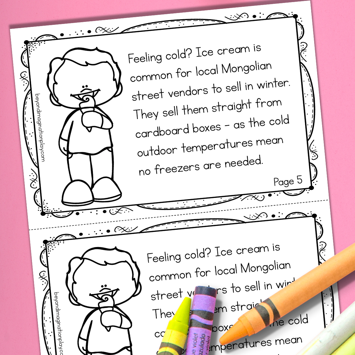 Mongolia Country Study Activity Pack