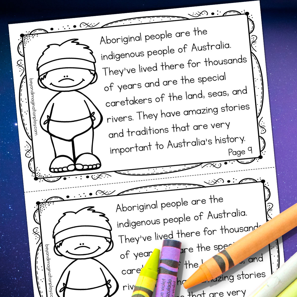 Australia Continent Study Activity Pack