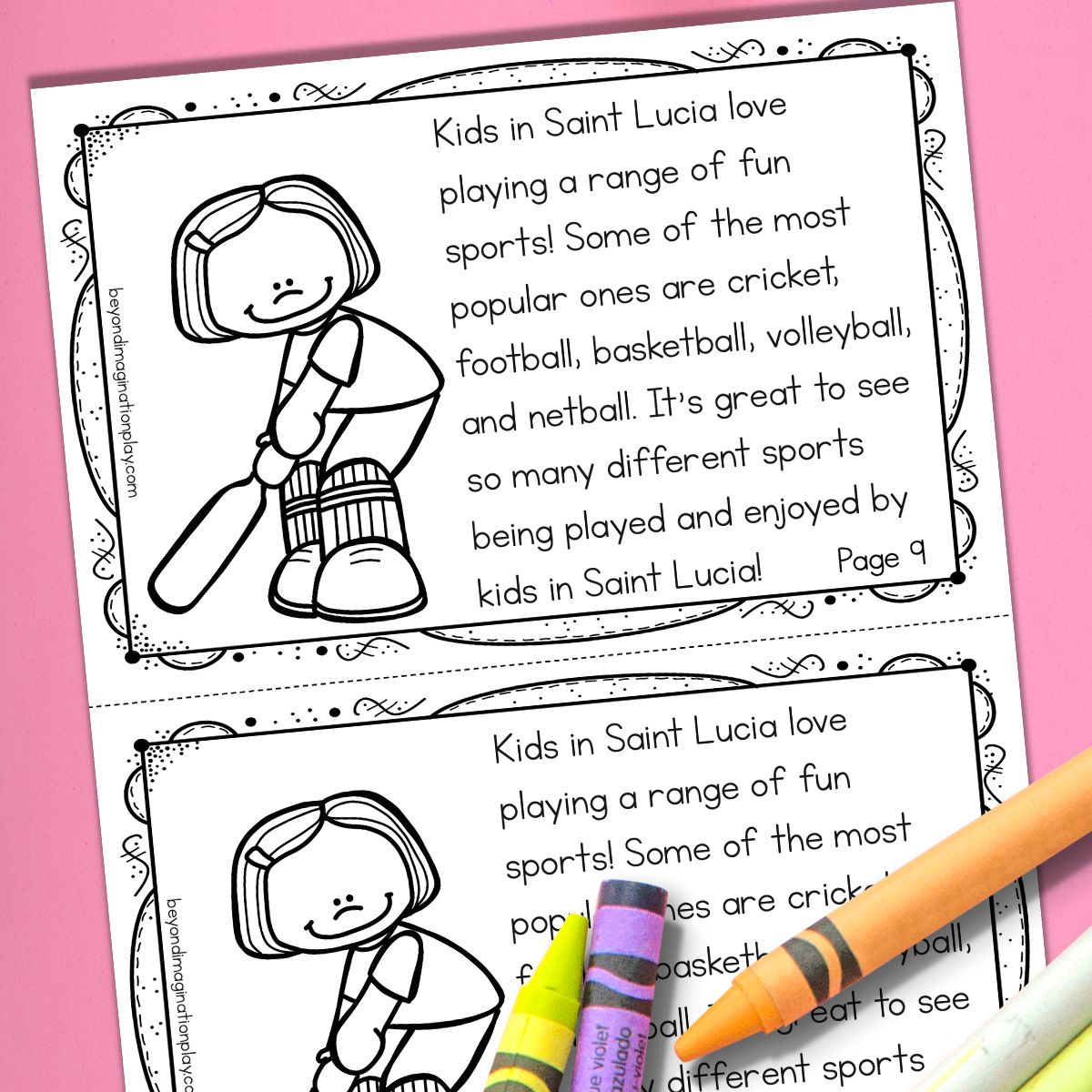 Saint Lucia Country Study Activity Pack