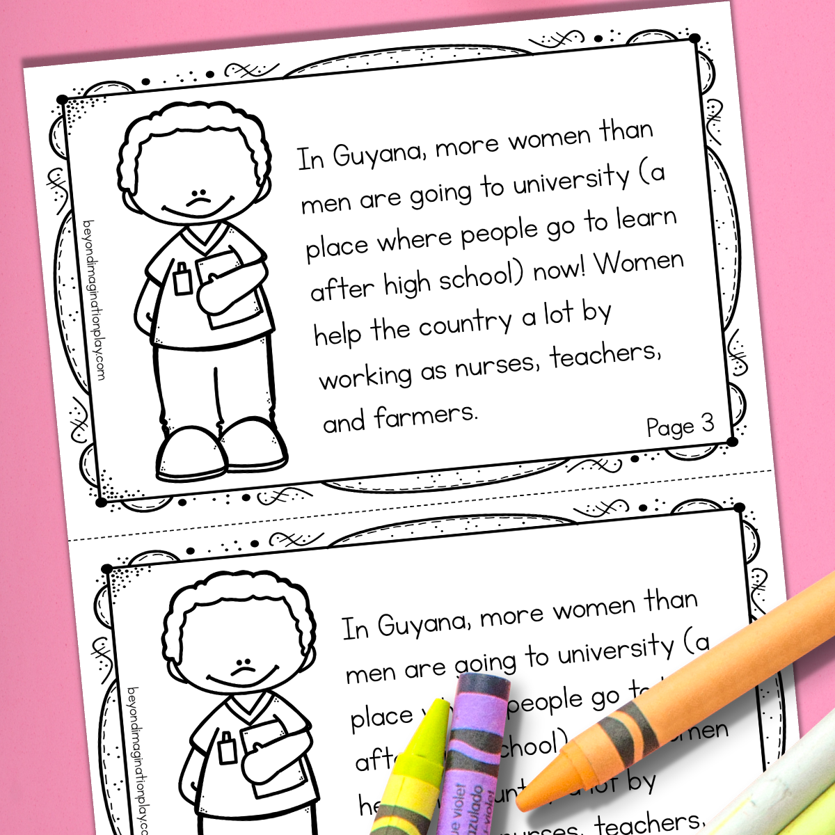 Guyana Country Study Activity Pack