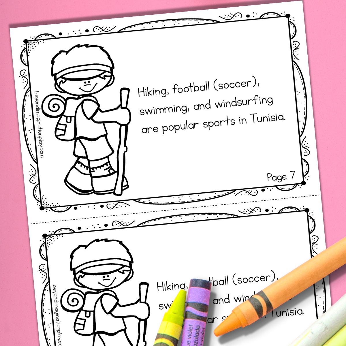 Tunisia Country Study Activity Pack