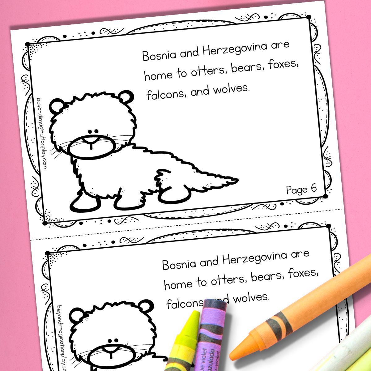 Bosnia and Herzegovina Country Study Activity Pack