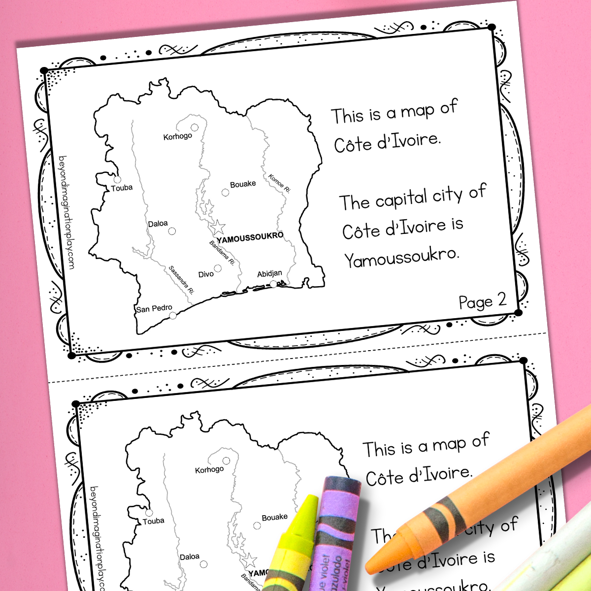 Côte d'Ivoire Country Study Activity Pack