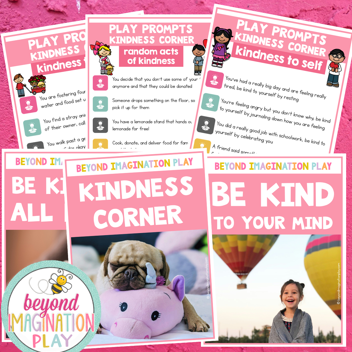 Kindness Corner Play Pretend Pack