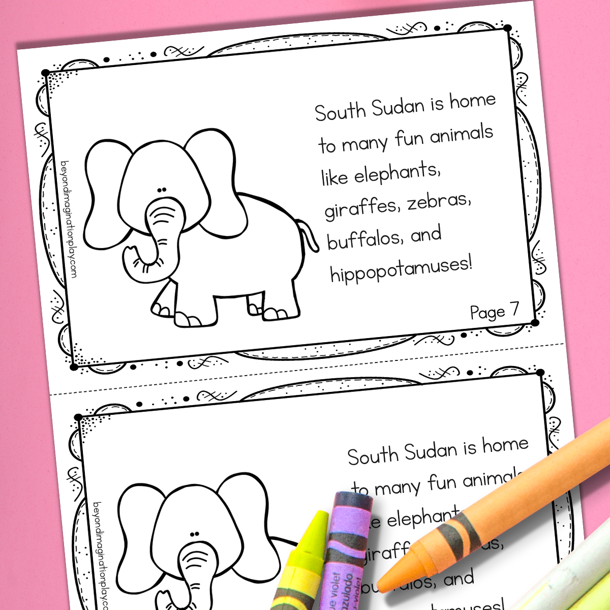 South Sudan Country Study Activity Pack
