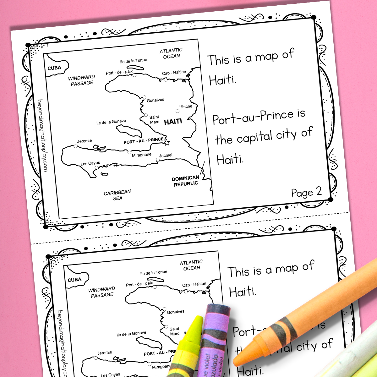 Haiti Country Study Activity Pack