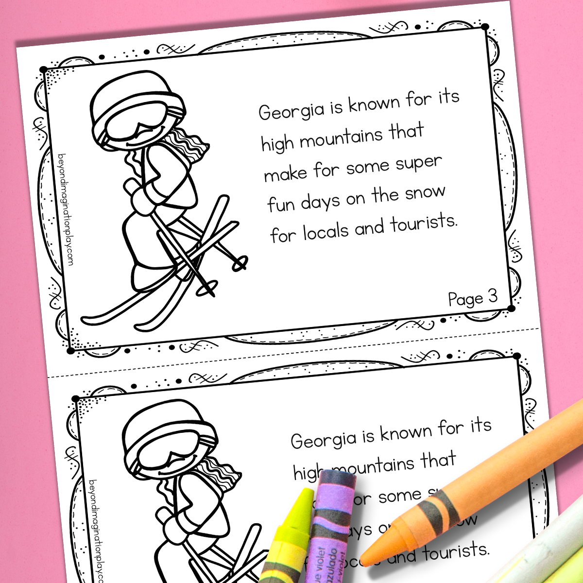 Georgia Country Study Activity Pack