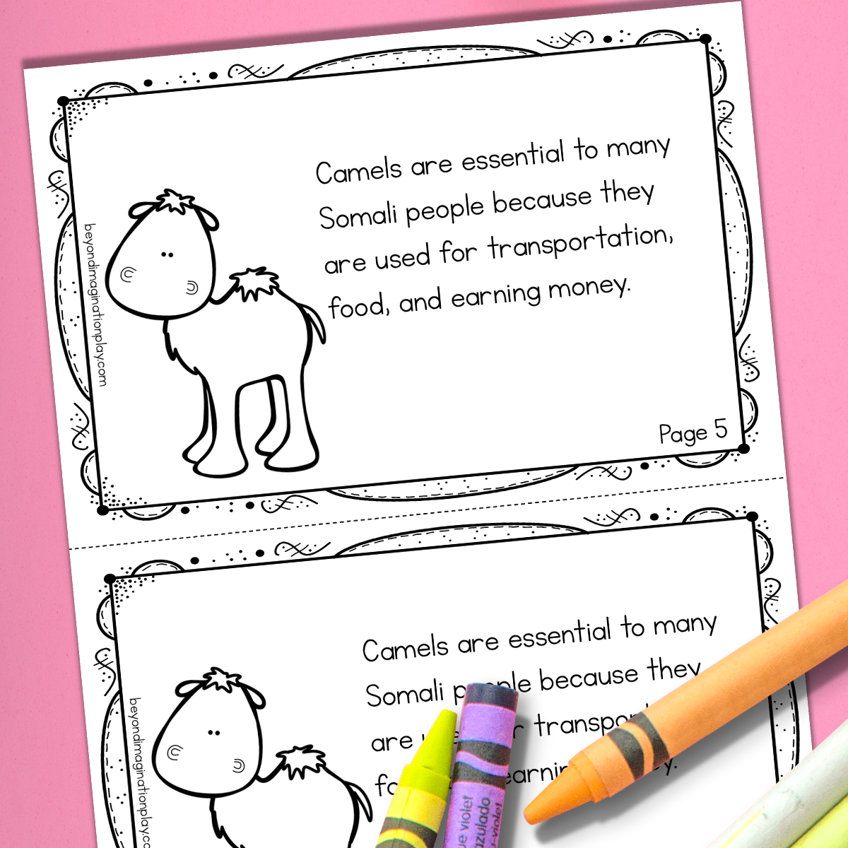 Somalia Country Study Activity Pack