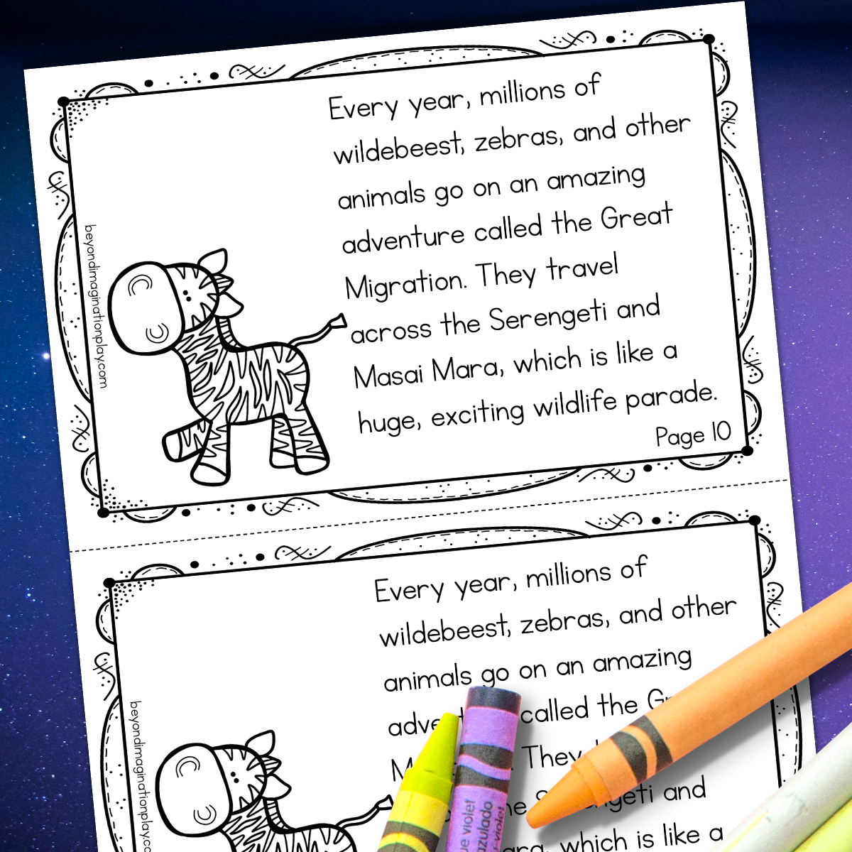 Africa Continent Study Activity Pack