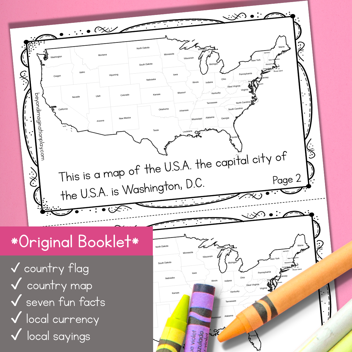 The USA Country Study Activity Pack