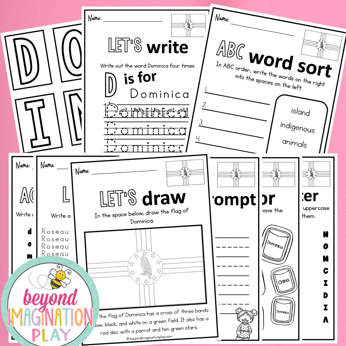 Dominica Country Study Activity Pack