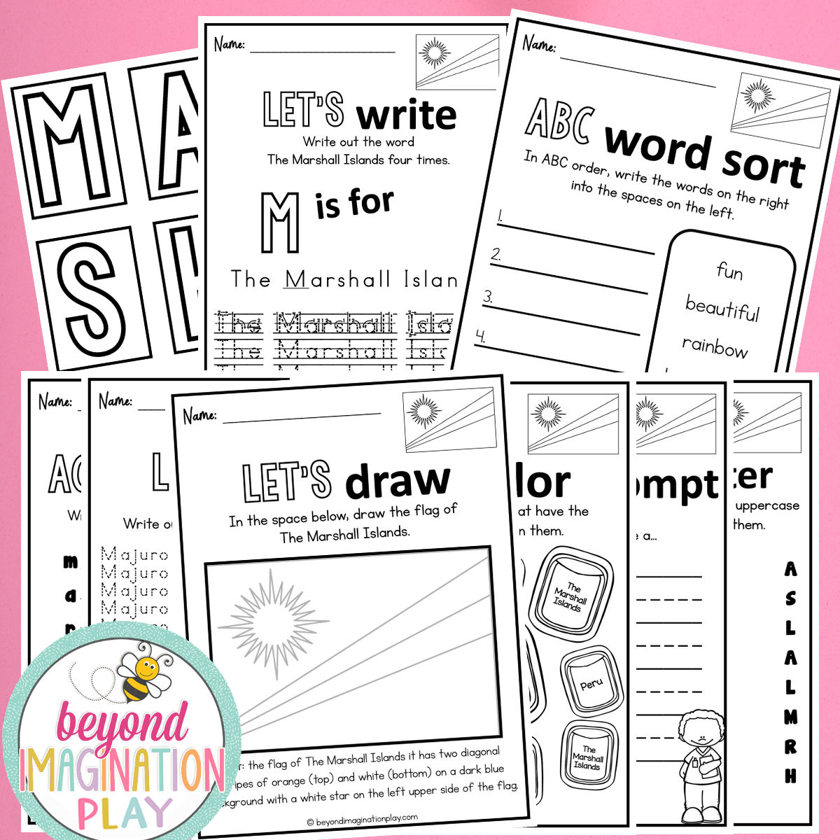 The Marshall Islands Country Study Activity Pack