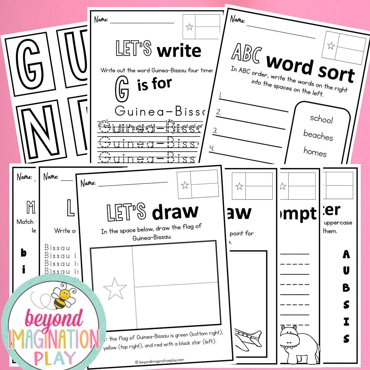 Guinea-Bissau Country Study Activity Pack