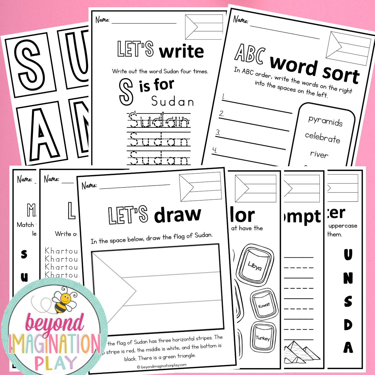 Sudan Country Study Activity Pack