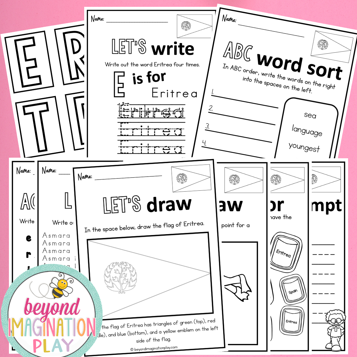 Eritrea Country Study Activity Pack