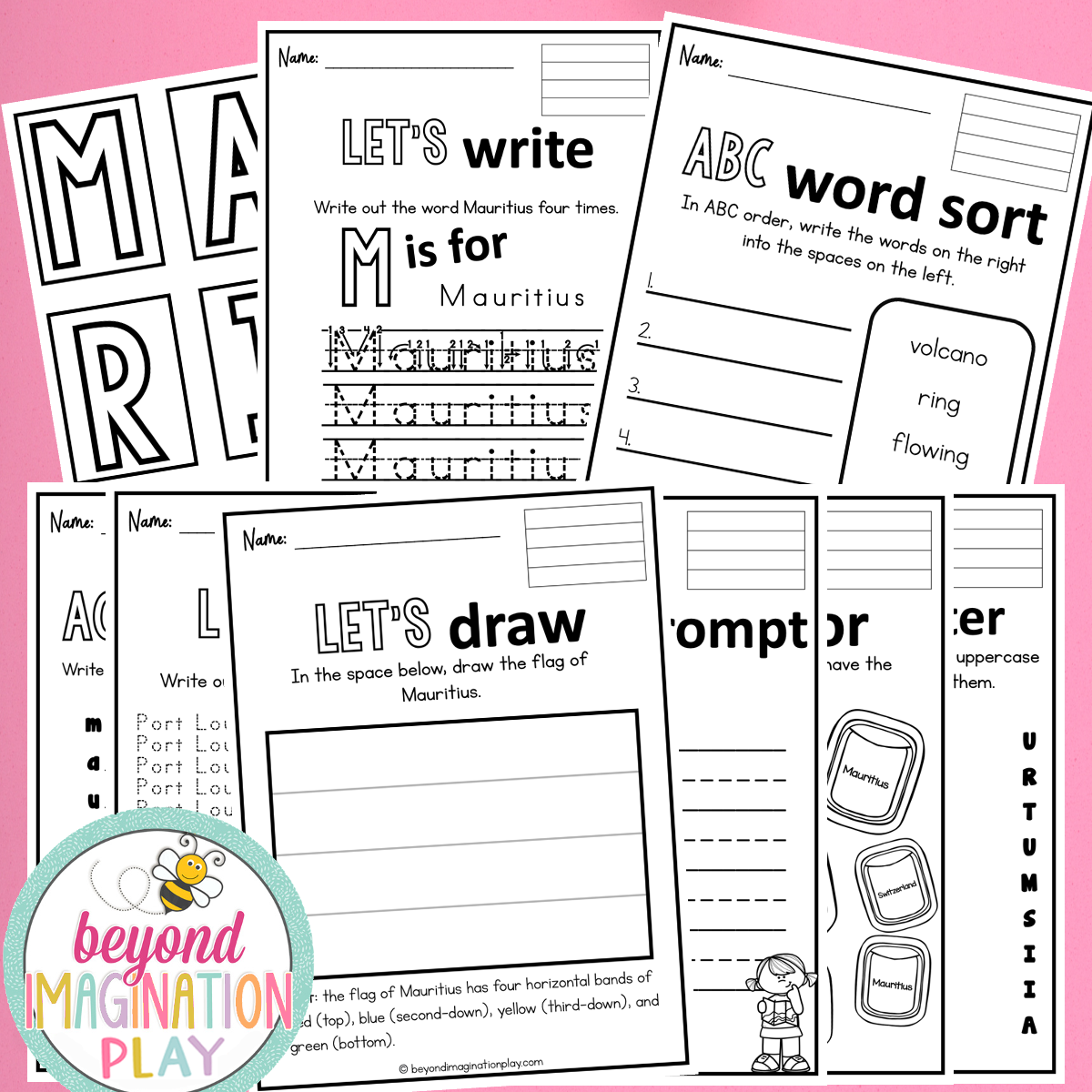 Mauritius Country Study Activity Pack