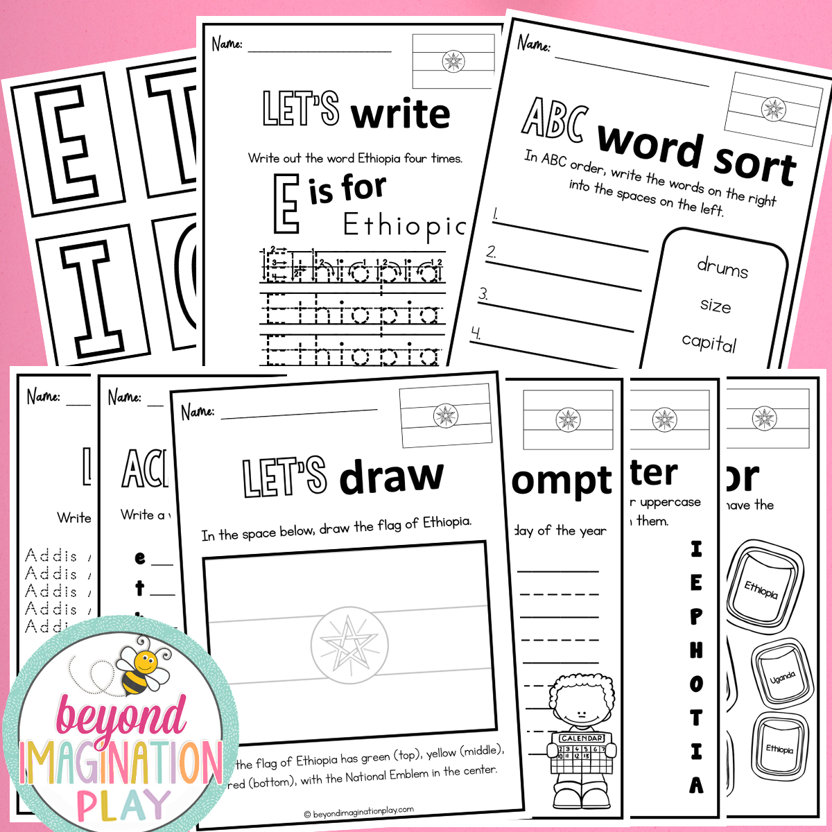 Ethiopia Country Study Activity Pack