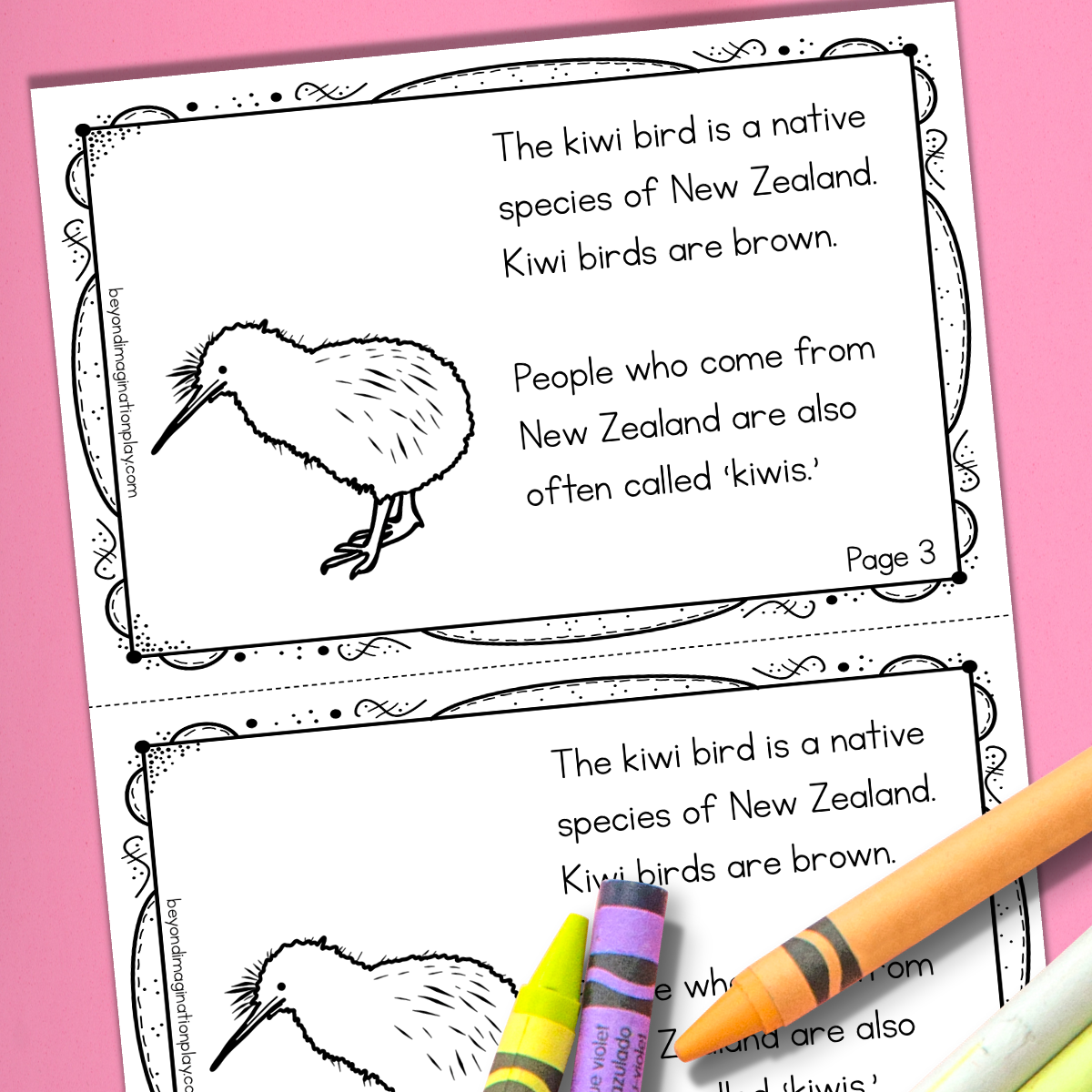 New Zealand Country Study Activity Pack