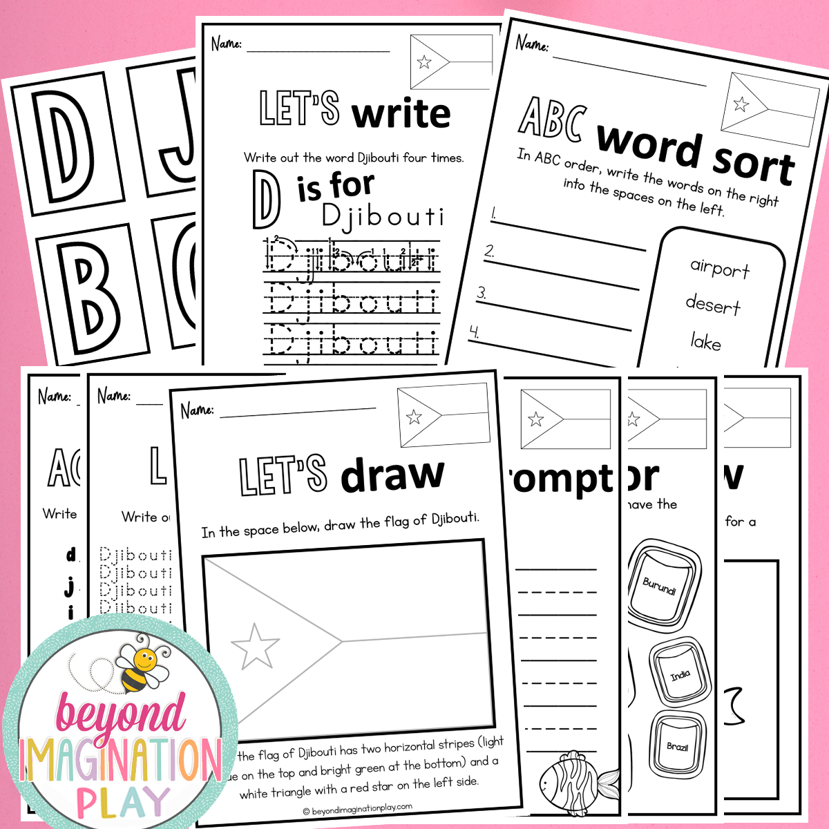 Djibouti Country Study Activity Pack