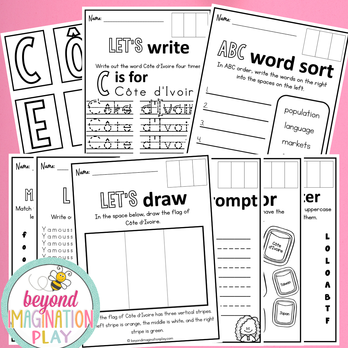 Côte d'Ivoire Country Study Activity Pack