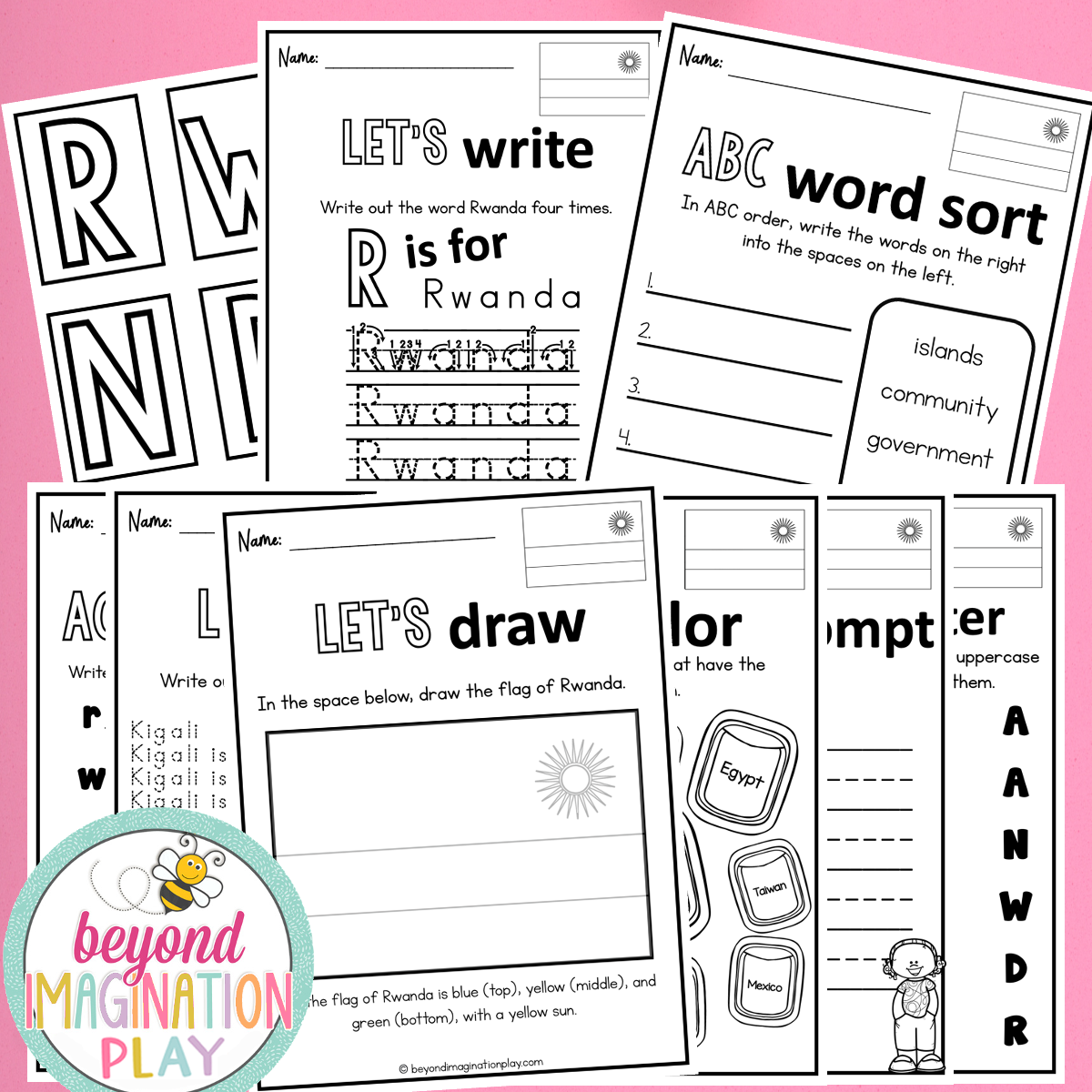 Rwanda Country Study Activity Pack