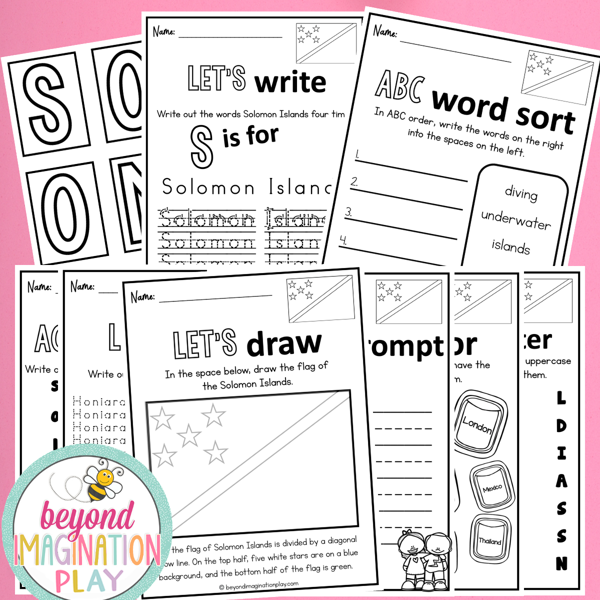 Solomon Islands Country Study Activity Pack