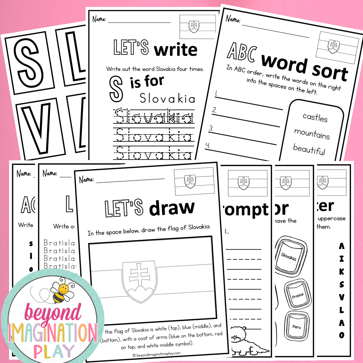 Slovakia Country Study Activity Pack