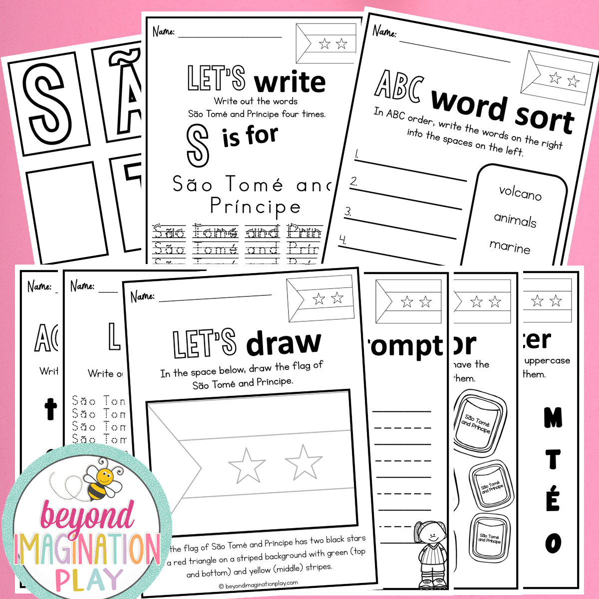 São Tomé and Príncipe Country Study Activity Pack